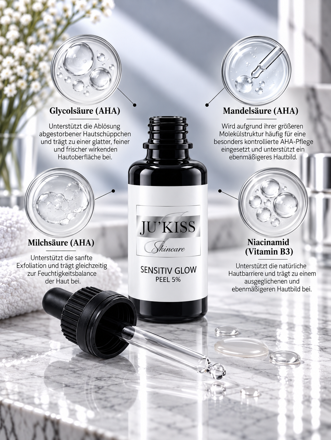 Sensitiv Glow Peel 5% – Detailansicht