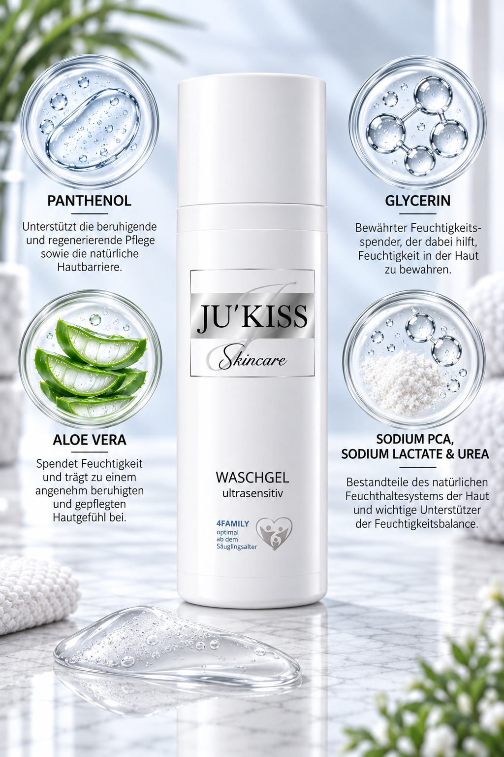 Waschgel ultrasensitiv – Produktansicht