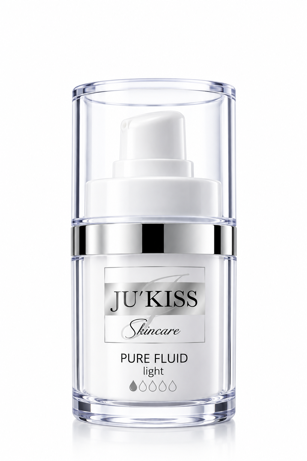 Pure Fluid light in der 15-ml-Größe von JU’KISS
