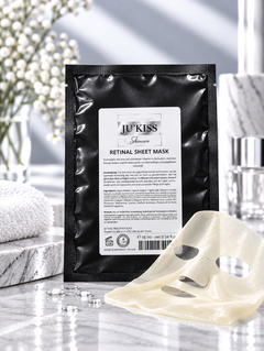 Retinal Sheet Mask – Anwendung und Textur