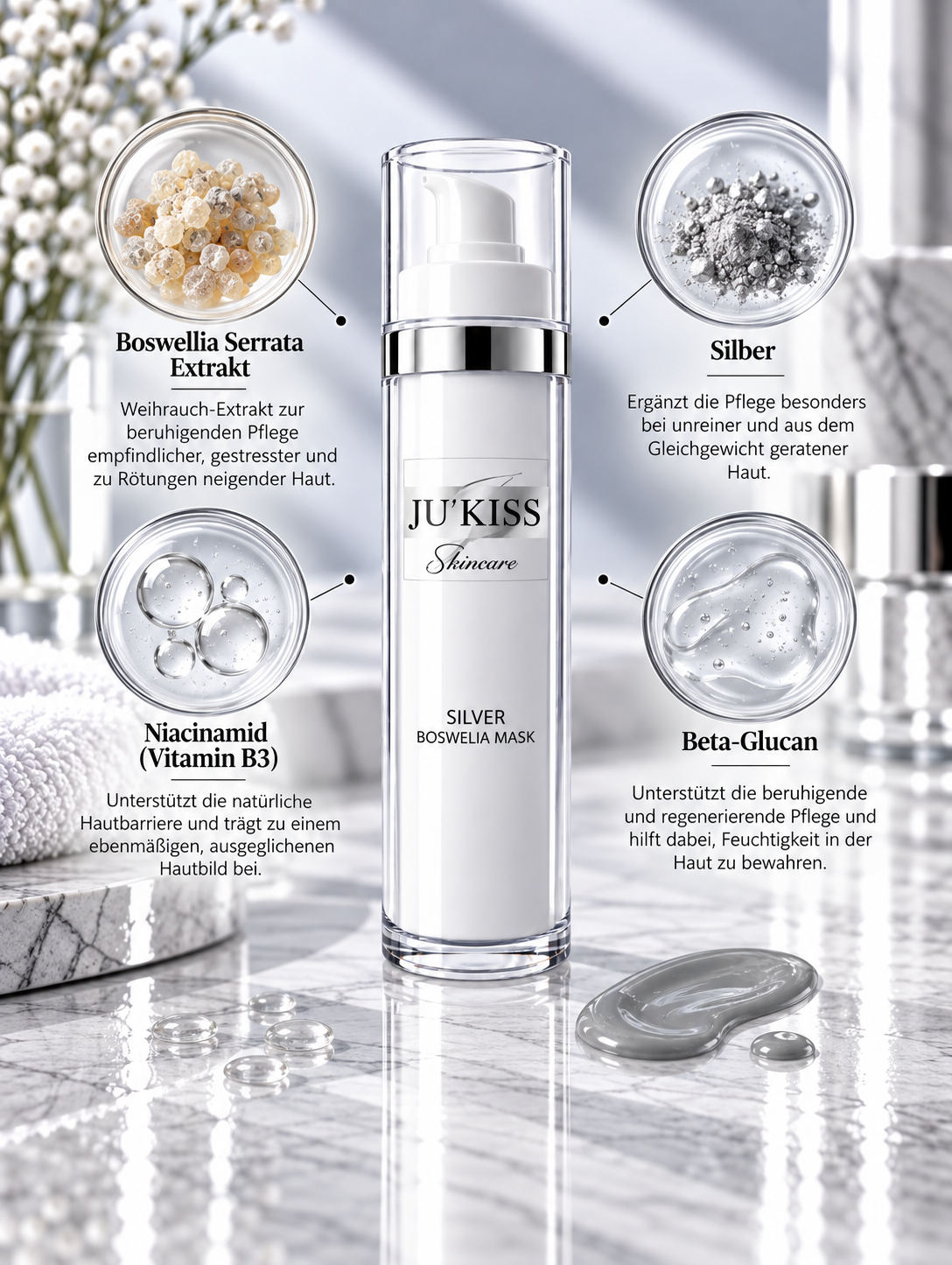 Silver Boswelia Mask – Produktansicht