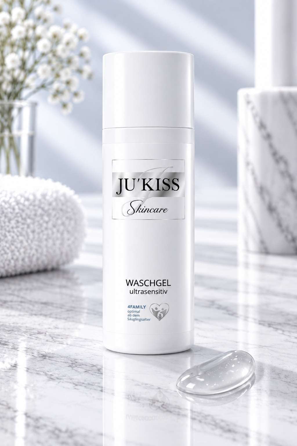 Waschgel ultrasensitiv – Detailansicht